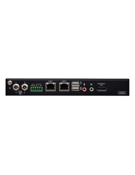 ATEN Switch KVM con acceso por IP DisplayPort 4K de 1 puerto con acceso compartido desde 1 consola local remota