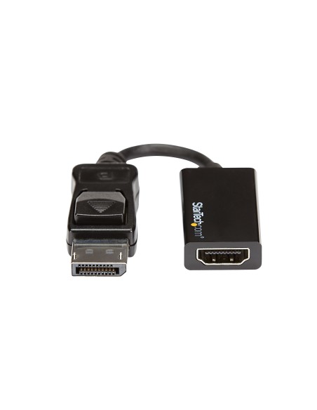 StarTech.com Adaptador Conversor DisplayPort a HDMI Macho a Hembra - 4K 60Hz Negro