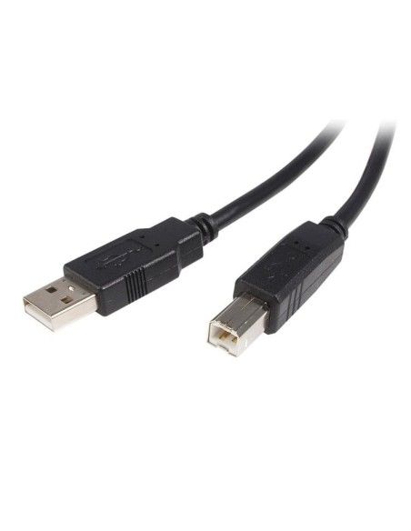 StarTech.com Cable USB de 50cm para Impresora - USB A Macho a USB B Macho - Adaptador Negro