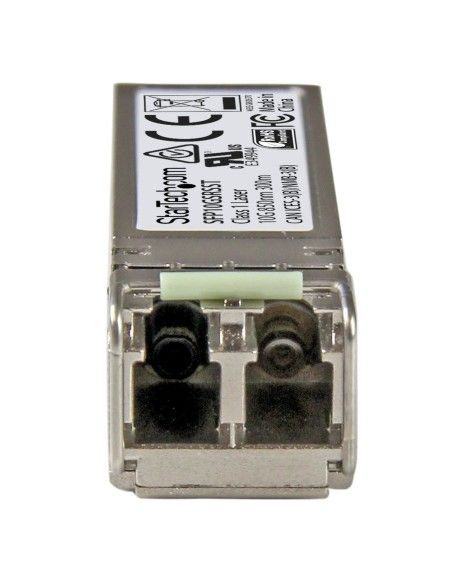 StarTech.com Transceptor de Fibra SFP+ de 10Gb 10GBase-SR Compatible Cisco SFP-10G-SR-S Mini GBIC Multimodo LC 300m DDM