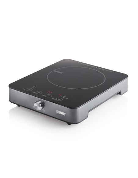 Princess 303010 Placa de induccion 1 placa de 200mm 1800w negro plata