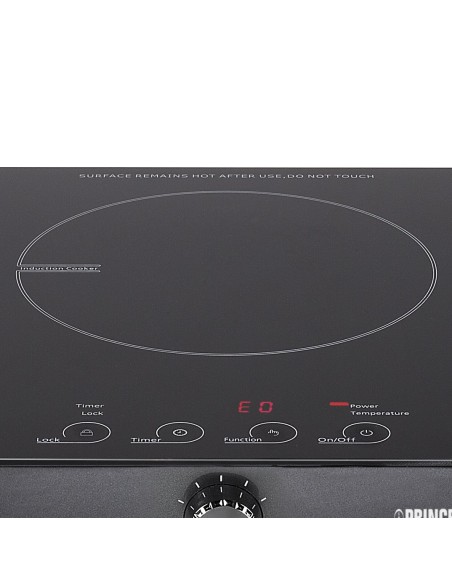 Princess 303010 Placa de induccion 1 placa de 200mm 1800w negro plata