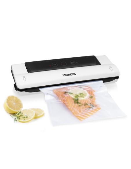 Princess 492960 Envasadora al vacio 110w negro blanco