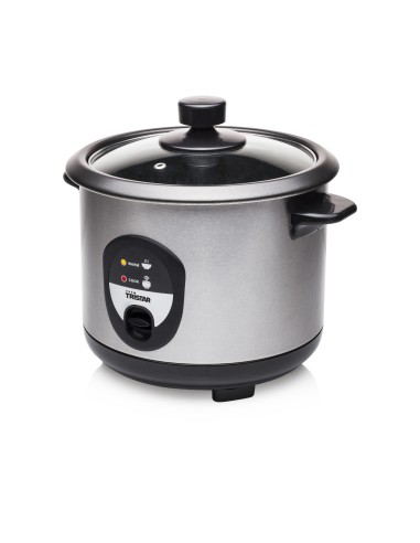 Tristar RK-6126 Arrocera 400w capacidad 1l negro acero inoxidable