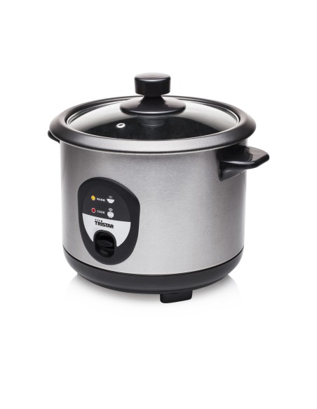 Tristar RK-6126 Arrocera 400w capacidad 1l negro acero inoxidable