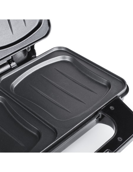 Tristar SA-3060 Sandwichera 900w negro acero inoxidable