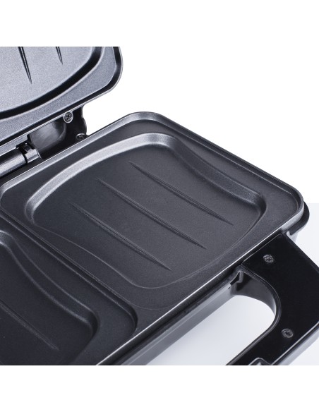 Tristar SA-3060 Sandwichera 900w negro acero inoxidable