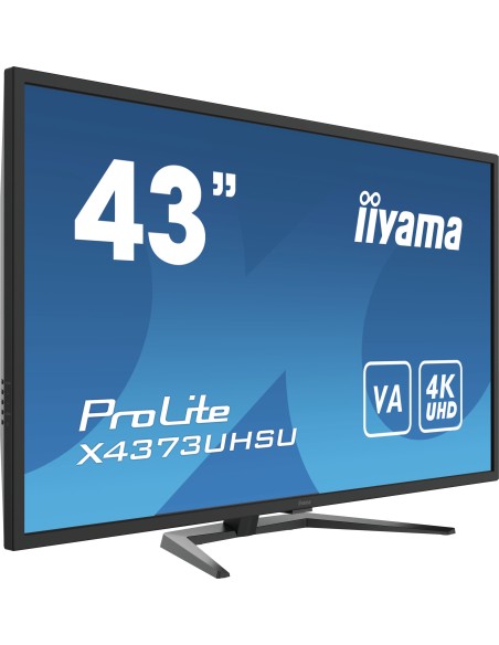 iiyama ProLite X4373UHSU-B1 pantalla para PC 108 cm (42.5") 3840 x 2160 Pixeles 4K Ultra HD Negro