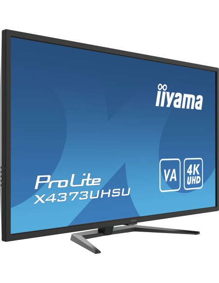 iiyama ProLite X4373UHSU-B1 pantalla para PC 108 cm (42.5") 3840 x 2160 Pixeles 4K Ultra HD Negro