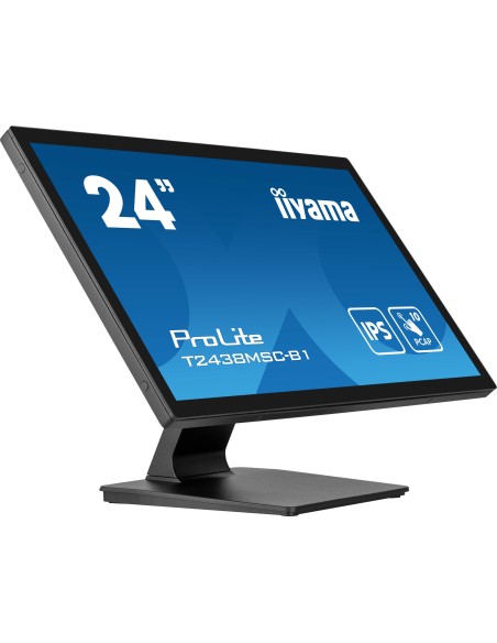 Iiyama ProLite 23.8" Táctil Full HD LED Negro Monitor