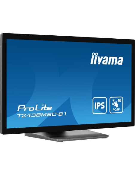 Iiyama ProLite 23.8" Táctil Full HD LED Negro Monitor
