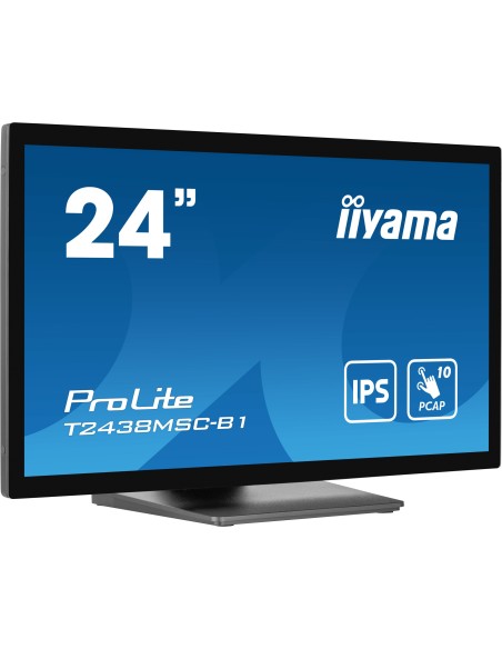 Iiyama ProLite 23.8" Táctil Full HD LED Negro Monitor