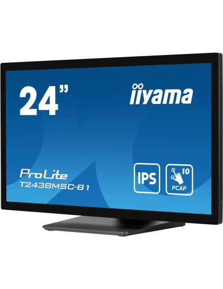 Iiyama ProLite 23.8" Táctil Full HD LED Negro Monitor