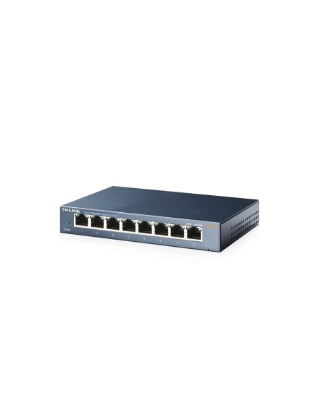 SWITCH TP-LINK SG108E 8PTOS GIGABIT NEGRO TL-SG108 V3