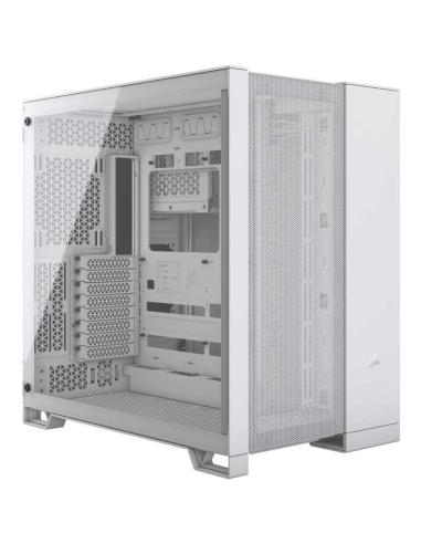 CAJA ATX SEMITORRE DUAL CORSAIR 6500D AIRFLOW CRISTAL TEMPLADO WHITE