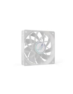 VENTILADOR CAJA ADICIONAL 12X12 VALKYRIE V12R ARGB WHITE REVERSE VK-FANV12RW