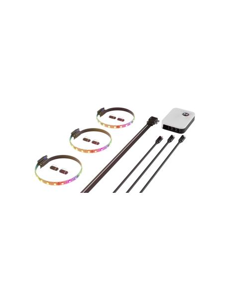 ACCESORIOS HYTE ILUMINACION TIRAS RGB LS10 PACK 3  NP50 ACC-HYTE-LS10-B-3NP