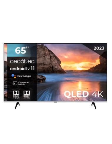 TV 65 QLED CECOTEC 4K ANDROIDTV 11 VQU10065 2567