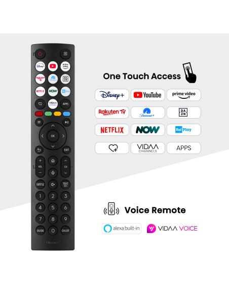 TV 55 QLED HISENSE 55E7NQ PRO GAMING 144HZ SMART TV 4K VIDAA U7.6 BT