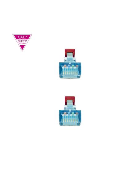 CABLE RED LATIGUILLO CAT.7 LSZH SFTP PIMF AWG26 ROJO 2 M 10.20.1702-R