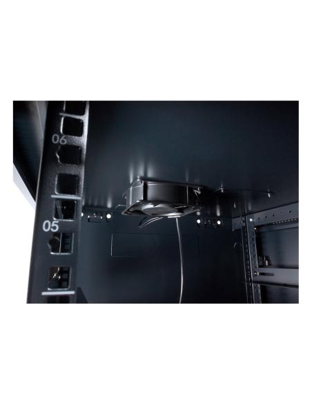 ARMARIO MURAL   6U AI6606 AITEN DATA PTA CRISTAL 600X600X368 1F 1V 2L 80.66.06