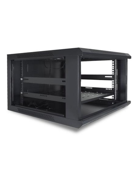 ARMARIO MURAL   6U AI6606 AITEN DATA PTA CRISTAL 600X600X368 1F 1V 2L 80.66.06