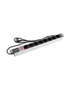 ARMARIO ACCESORIO MONOLYTH REGLETA 8TOMAS CON INTERRUPTOR RACK SUELO 3050001