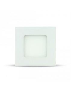 PANEL LED DOWNLIGHT EMPOTRABLE SLIM V-TAC CUADRADO 84*84*12MM LUZ CALIDA 3W EQUI