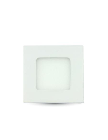PANEL LED DOWNLIGHT EMPOTRABLE SLIM V-TAC CUADRADO 84*84*12MM LUZ CALIDA 3W EQUI