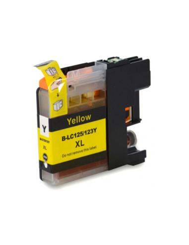 TINTA BROTHER  LC123Y DCPJ4110 COMP AMARILLO