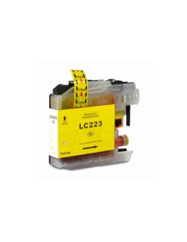 TINTA BROTHER LC223Y MFC4420DW4620462553205620 COMP AMARILLO