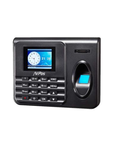 CONTROL DE PRESENCIA AVPOS CPB80 TERMINAL BIOMETRICO HUELLA PIN USB