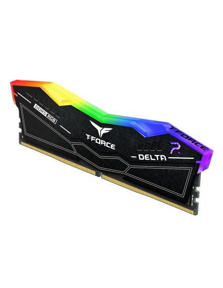MEMORIA KIT DDR5 32GB (2X16GB) PC5-48000 6000MHZ TEAMGROUP DELTA RGB NEGRO CL30