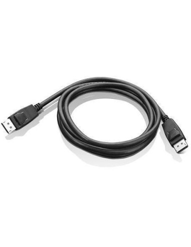Lenovo Cable DisplayPort macho a macho 1.8 m negro