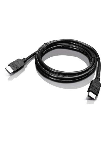Lenovo Cable Hdmi tipo-a estandar macho a macho 2m negro