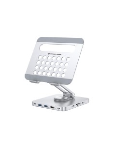 Conceptronic DONN26G mueble y soporte para dispositivo multimedia Plata Tableta Carro para administración de tabletas