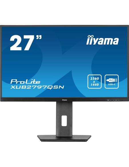 iiyama ProLite XUB2797QSN-B1 pantalla para PC 68,6 cm (27") 2560 x 1440 Pixeles Wide Quad HD LED Negro