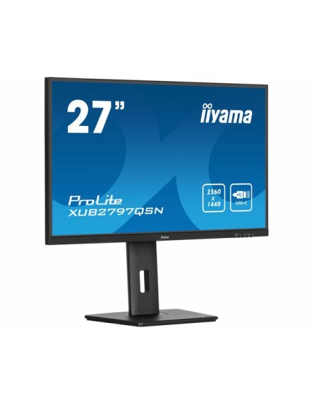 iiyama ProLite XUB2797QSN-B1 pantalla para PC 68,6 cm (27") 2560 x 1440 Pixeles Wide Quad HD LED Negro