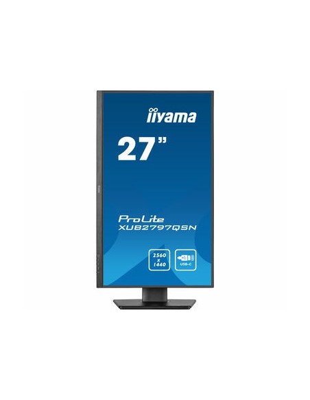 iiyama ProLite XUB2797QSN-B1 pantalla para PC 68,6 cm (27") 2560 x 1440 Pixeles Wide Quad HD LED Negro
