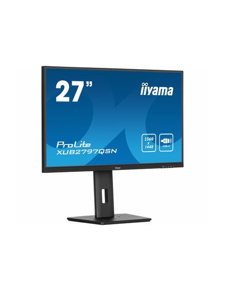 iiyama ProLite XUB2797QSN-B1 pantalla para PC 68,6 cm (27") 2560 x 1440 Pixeles Wide Quad HD LED Negro
