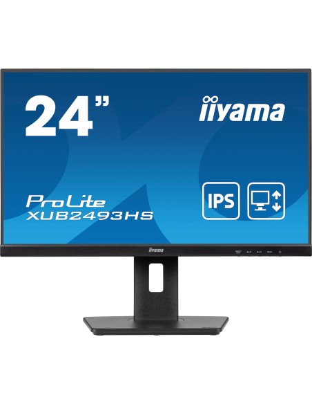 iiyama ProLite XUB2493HS-B6 pantalla para PC 60,5 cm (23.8") 1920 x 1080 Pixeles Full HD LED Negro