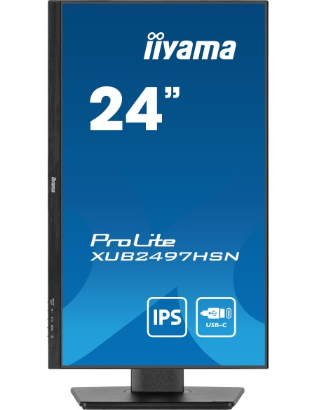 iiyama ProLite XUB2497HSN-B1 LED display 61 cm (24") 1920 x 1080 Pixeles Full HD Negro