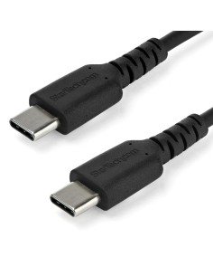 StarTech.com Cable de 1m USB-C Macho a Macho - Negro RUSB2CC1MB