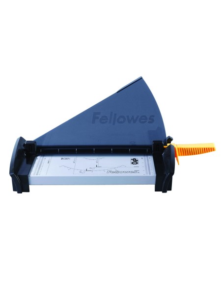 GUILLOTINA FELLOWES FUSION A4 CUCHILLA ENCAPSULADA CORTES EN ANGULO PRENSADOR DE PAPEL 5410801