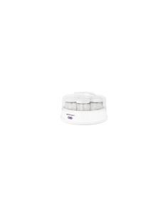 Yogurtera orbegozo yu 2350 15w capacidad para 7 yogures tapa transparente interruptor encendido apagado blanco 17621