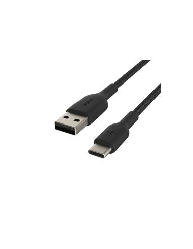 BELKIN cable USB A Macho/USB C Macho, 1 m Negro
