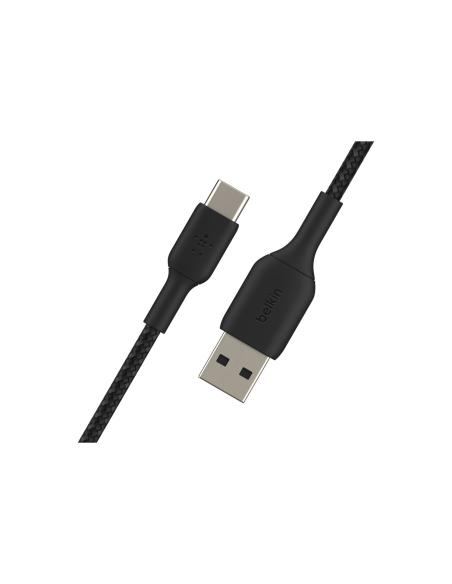 BELKIN cable USB A Macho/USB C Macho, 1 m Negro