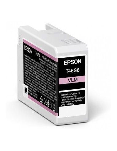 Cartucho Epson UltraChrome Pro 1 pieza(s) Original Magenta claro vivo C13T46S600