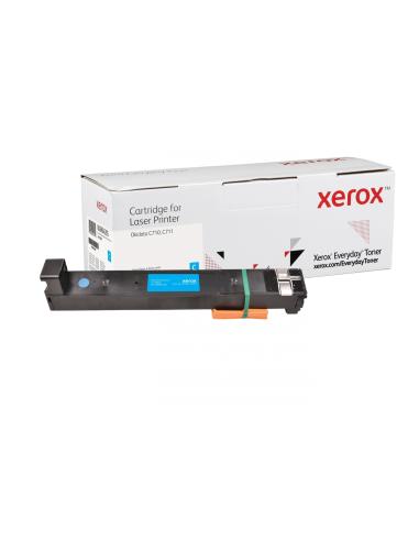 Everyday Toner de rendimiento estandar compatible oki 44318607 equivalente de xerox cian