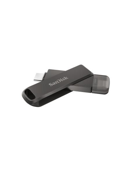 SanDisk iXpand unidad flash USB 64 GB USB Type-C / Lightning 3.2 Gen 1 (3.1 Gen 1) Negro